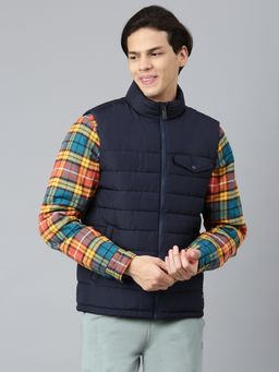 WOODLAND - Solid Jacket Navy Blue