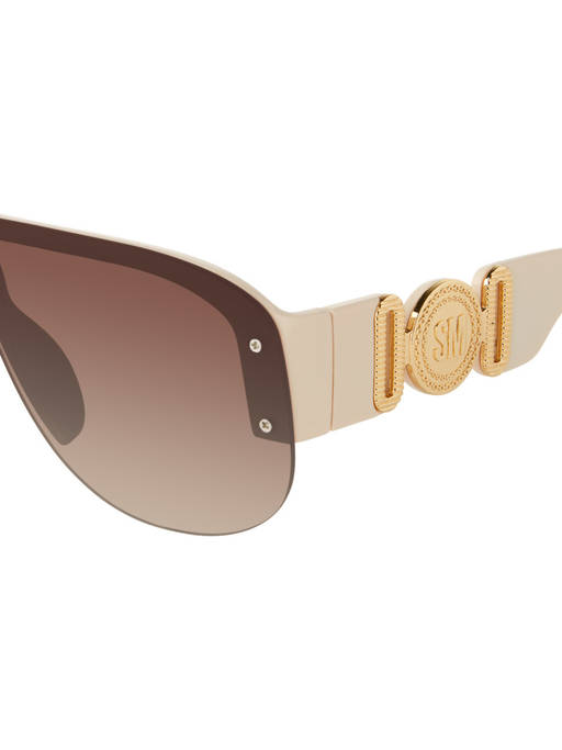 Buy Steve Madden Outlook Brown Unisex Stylised Sunglasses  display picture 2