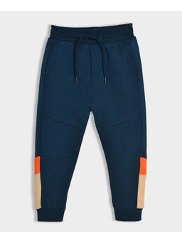 Mi Arcus - Blue Solid Joggers for Kids
