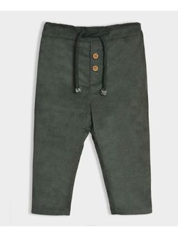 Mi Arcus - Green Solid Trouser for Kids