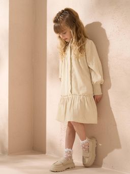 ANGEL & ROCKET - Cord Star Collar Dress