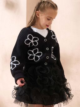 ANGEL & ROCKET - Flower Cardigan