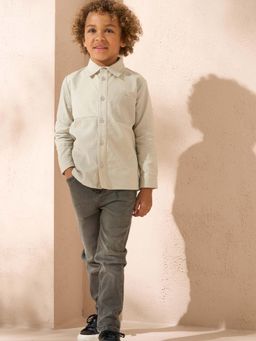 ANGEL & ROCKET - Textured Block Shirt