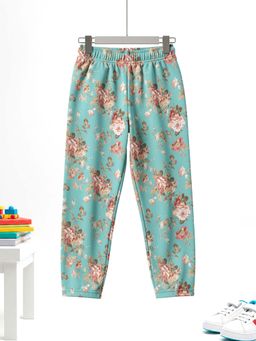 HELLCAT - Green Cotton Mid Waist Casual Pyjama