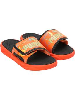 Puma - Royalcat Comfort Jr Orange Sliders