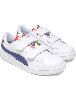 Puma - Smash Telestom Ps White Sneakers