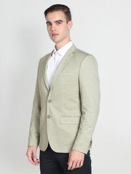 Arrow - Heathered Notch Lapel Collar Blazer