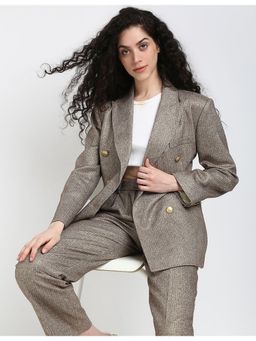 Tommy Hilfiger - Lurex Structured Double Breasted Blazer