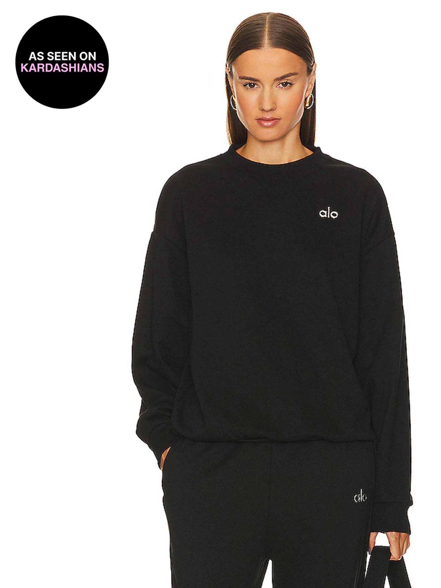 Buy alo Accolade Crew Neck Pullover Sweatshirt (L) Online