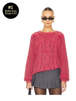 Free People - Frankie Cable Sweater
