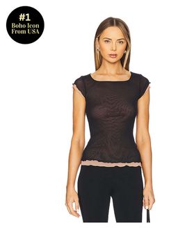 Free People - x Intimately FP Double Take Mesh Tee