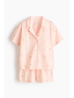 H&M - Women Orange Shirt And Shorts