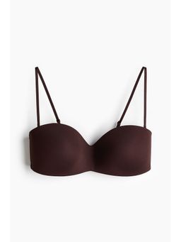 H&M - Women Brown Padded Microfibre Balconette Bra
