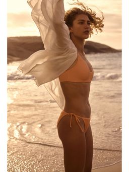 H&M - Women Orange Tie Tanga Bikini Bottoms