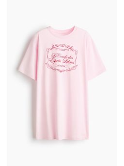 H&M - Women Pink Printed Nightdress