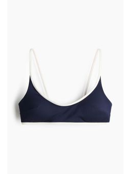 H&M - Women Blue Padded Bikini Top