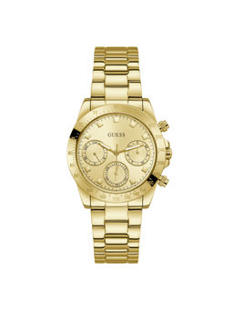 Guess - Sport 38 mm Gold Dial Women Chronograph Watch (GW0314L2) (M)