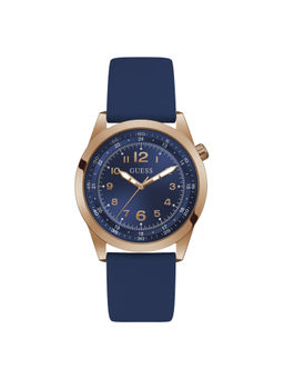 Guess - Dress 42 mm Navy Blue Dial Men Analog Watch (GW0494G5) (M)