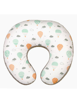 Aariro - Nursing Pillow Cover - Hot Air Balloon Multi-Color