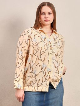 VERO MODA - CURVE Printed Shirt