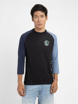 Levi's - Men Black Crew Neck T-Shirt