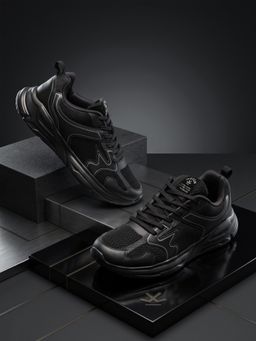 WROGN - Women Highball Onyx Steel Black Running Shoes