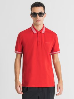 Antony Morato - Mens Solid Red T-shirt