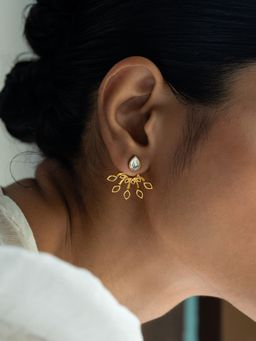 Shaya by CaratLane - 925 Silver Shaya by CaratLane Queen of Good Advice Drop in Gold Plated