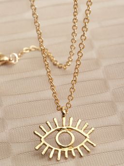 Karatcart - Women Gold Plated Evil Eye Protection Pendant