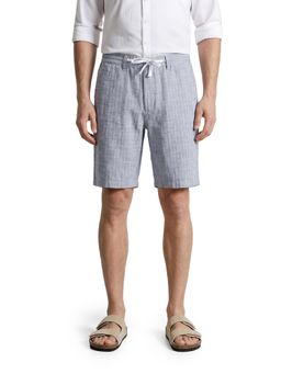 The Indian Garage Co - Men Grey Regular Fit Solid Mid-Rise Shorts