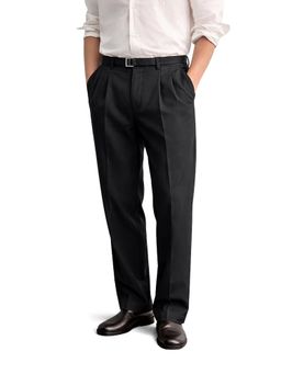 The Indian Garage Co - Men Relaxed Fit Solid Mid-Rise Trouser