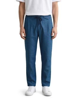 The Indian Garage Co - Men Regular Fit Solid Mid-Rise Trouser