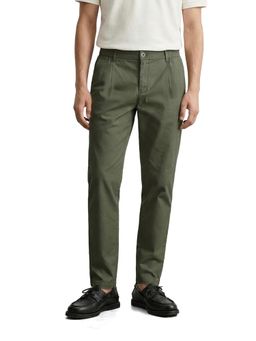 The Indian Garage Co - Men Green Relaxed Fit Solid Mid-Rise Trouser