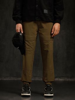 WROGN - Solid Straight Fit Joggers - Brown