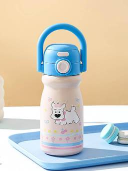 House of Quirk - Bubbi Kids Bottle Stainless Steel Leakproof Lid Easy Carry Handle