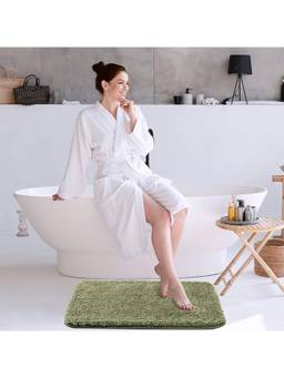 LUXEHOME INTERNATIONAL - International Vegas Super Soft, Washable Microfiber Bath Mat