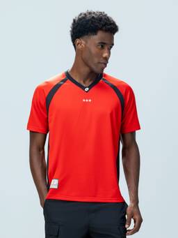 LOTTO - Men's Kickoff Jersey Red T-Shirt