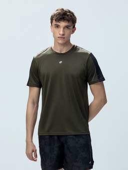 LOTTO - Men's Play Training Olive T-Shirt