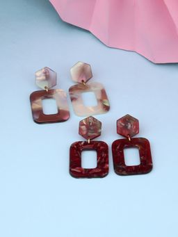 Lilly & Sparkle - Acetate Earrings (Set of 2)