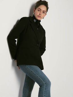 VERO MODA - Women Black Fitted Blazer