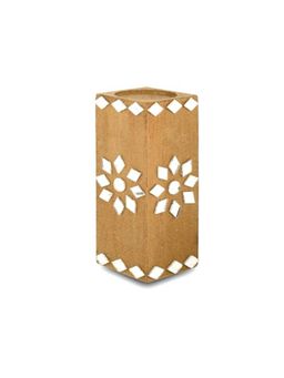 Little Birdie - Mirror Art Tealight Holder Florista Gold 5 inch