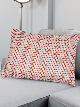 At Home by Nilkamal - Ariel Organic Essence 30 X 45 Cm Filled Cushion White