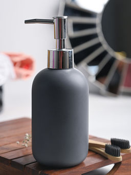 Voncasa - Black Soap Dispenser for Bathroom 350ml