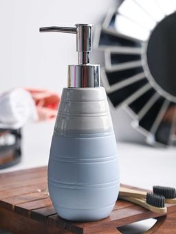 Voncasa - Dual Color Spiral Soap Dispenser for Bathroom 320ml