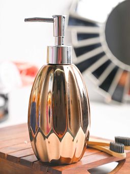 Voncasa - Golden Soap Dispenser for Bathroom 400ml