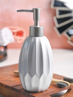 Voncasa - Silver Soap Dispenser for Bathroom 400ml