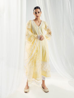 Roze - Celeste Yellow Dupatta