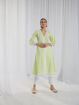 Roze - Fiona White Pant