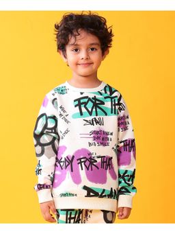 ANTHRILO - Ready For That Boyce Sweatshirt - White