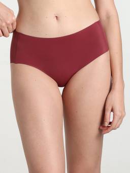 Wacoal - Maroon Invisible Comfort Mid Waist Hipster Panty